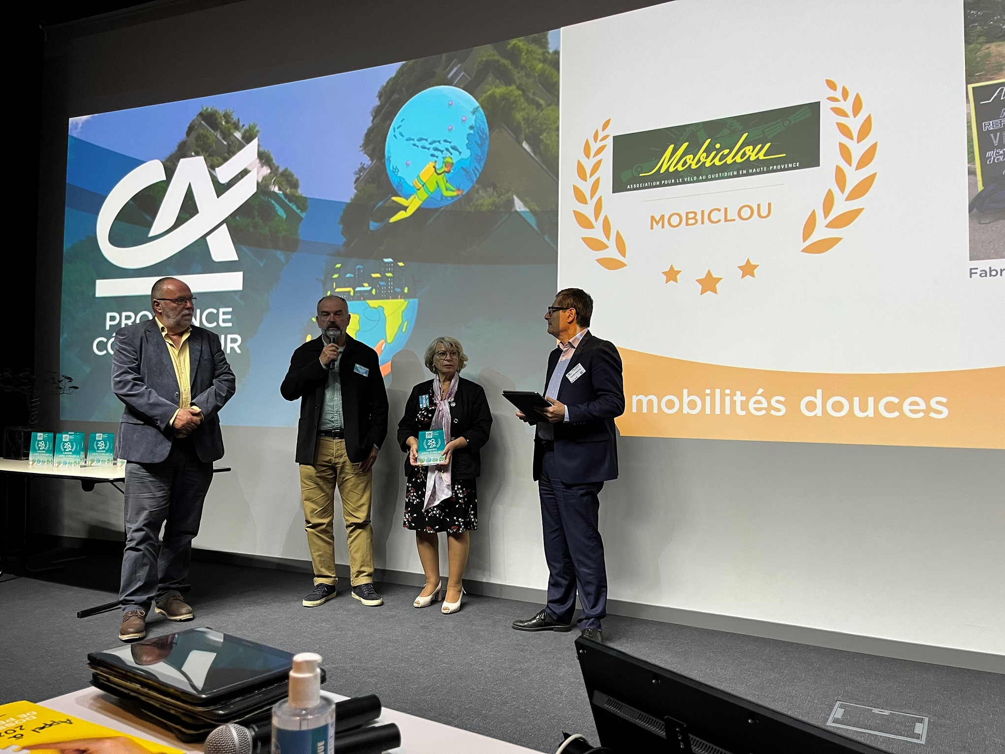 Inauguration du tiers lieu la Fabrique & Co, atelier partagé dans lequel sera réalisé le projet MOB'Inclus